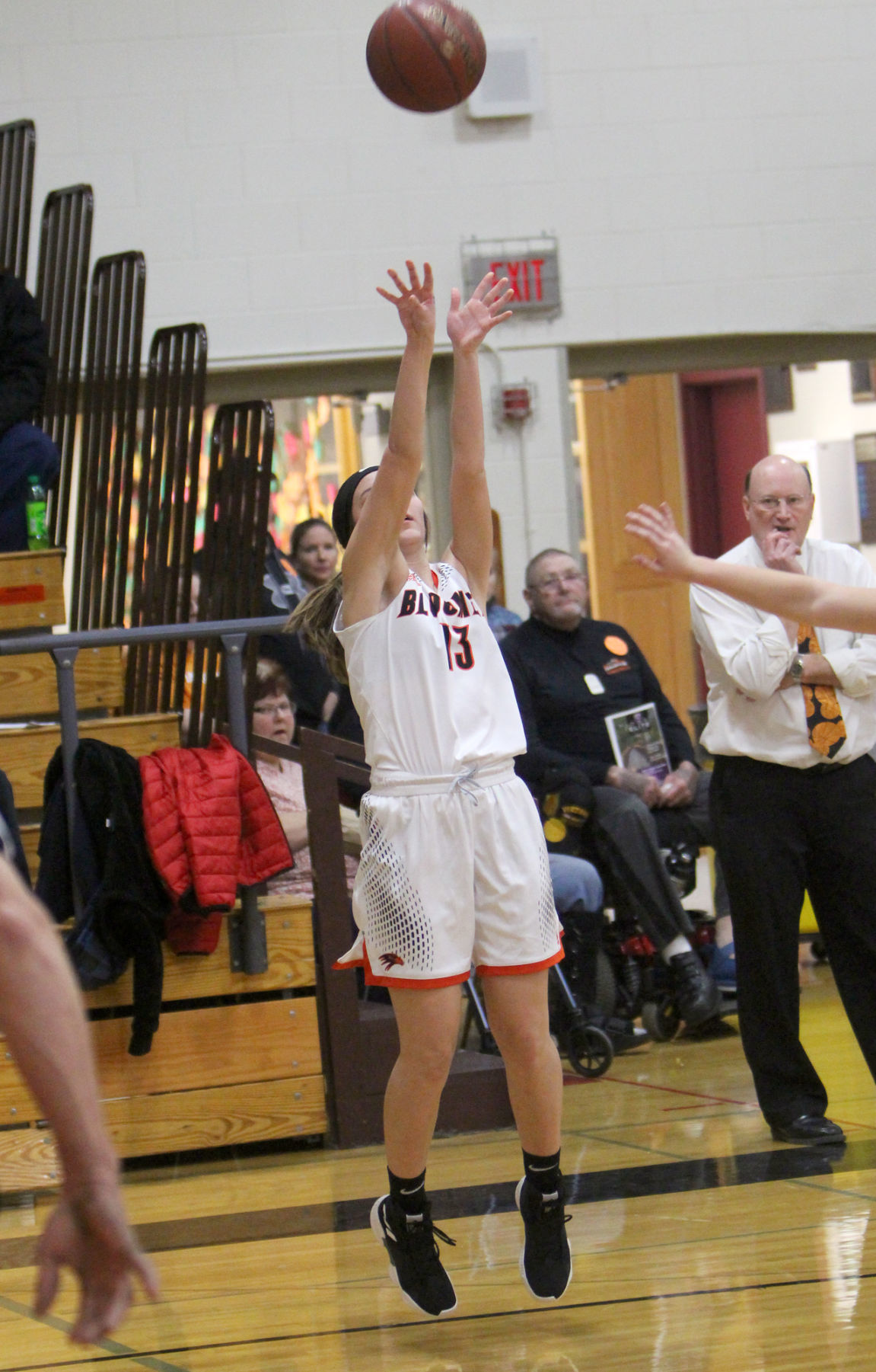 Spooner at Bloomer girls basketball 12-11-18